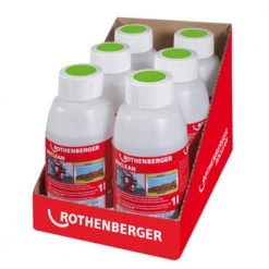 Rothenberger Accessoires Produits D'entretien 1500000201 Produit Chimique De Nettoyage RoClean Pour Le Chauffage Au Sol 6 X 1 Ltr.