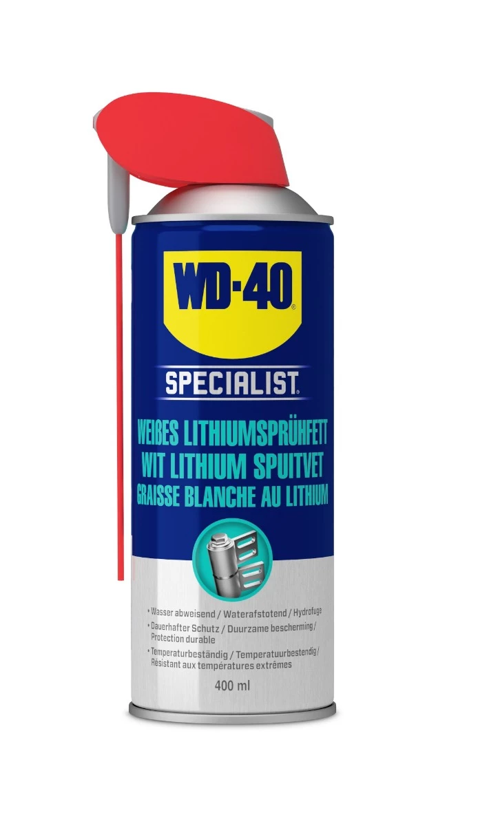 WD-40 Produits D'entretien 31726/NBA Specialist White Lithium Spray Grease 250ml 3 WD-40 Produits D'entretien 31726/NBA Specialist White Lithium Spray Grease 250ml