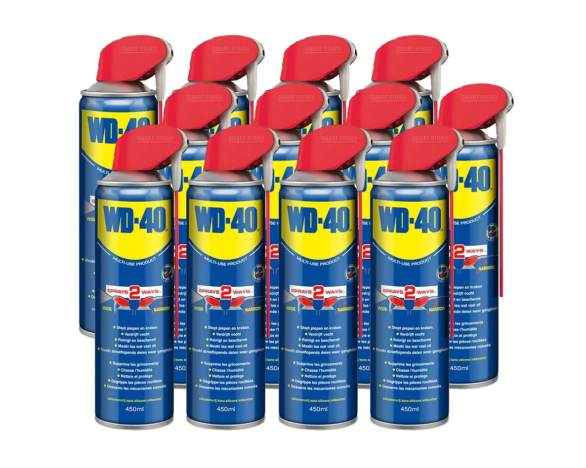 WD-40 Produits D'entretien SET 12 Stuks Produit Multi-usages Paille Intelligente 450ml 3 WD-40 Produits D'entretien SET 12 Stuks Produit Multi-usages Paille Intelligente 450ml